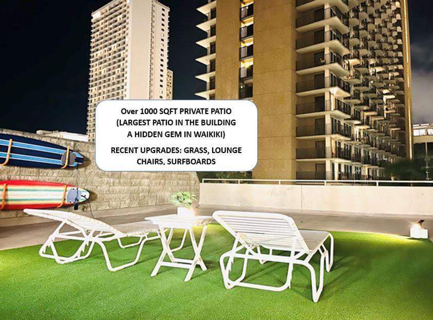 Huge Patio Washerdryer 1 Bedroom Banyan Free Parking 5 Min To Beach Honolulu Exterior photo